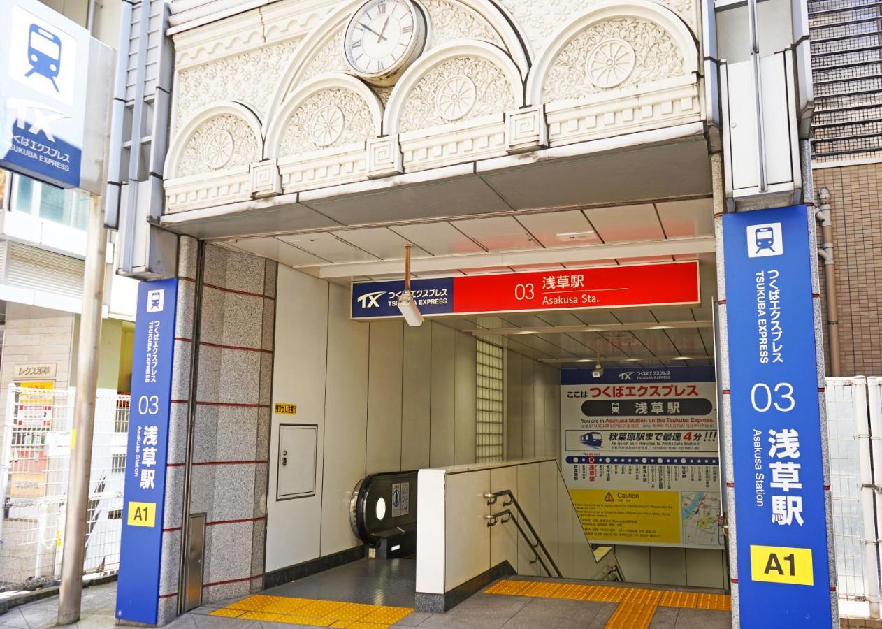 浅草ザ アパートメント Asakusa The Apartment Tokio Exterior foto